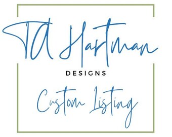 Custom for Amy