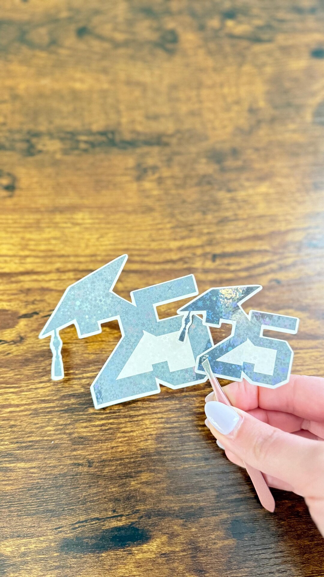 Class of 2025 Graduation Sticker: Water-resistant Grad Cap Decal - Etsy