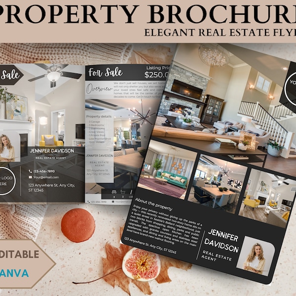 Open House Broschuere - Real Objekt Flyer - Luxusimmobilie Broschaere - Immobilien Broschaere - Real Objekt Marketing - Broschaer