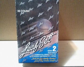 Factory sealed box baseball cards