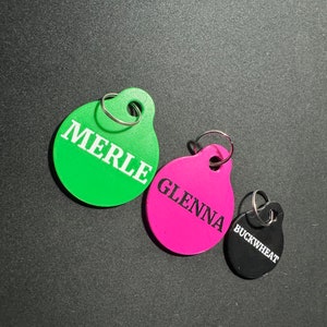 Médaillons de collier de chèvre et de mouton personnalisés