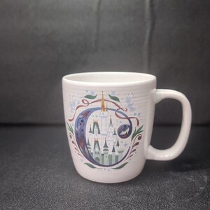 Disney Parks Collectible Mug, Cinderella Castle ABC Mug, Letter &quot;C&quot; Mug, Disney Collector&#39;s Mug, Rare Find