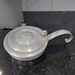 Saturn & Stars Silver Butler aluminium dekselpan, vintage keukendecor, vervangend kookgerei, nostalgisch keukengerei