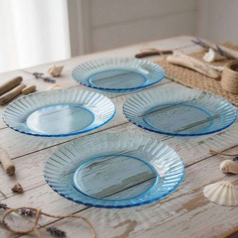 Luncheon Sets Vintage Glass - Etsy