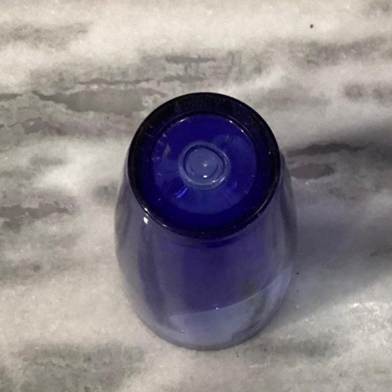 Disney Store Mickey Mouse Blue Tumbler, Vintage Disneyana Drinkware, Replacement Transparent Plastic Cup image 4