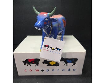 Cow Parade Big Apple Cow Figurine, Westland Giftware, Vintage