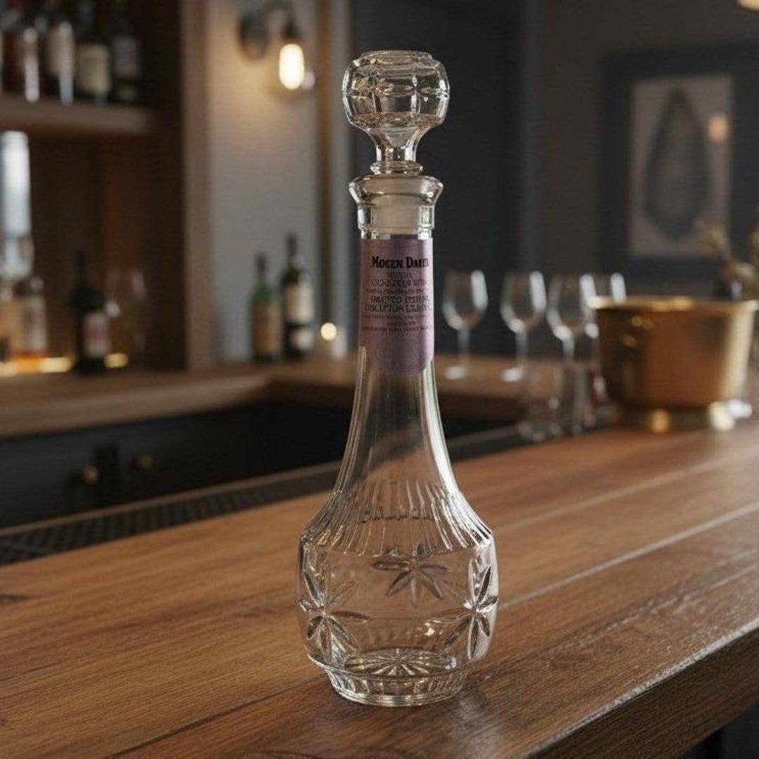 工芸品 MCM Decanter 工芸品 MCM Decanter MCM Vintage Glass Decanter