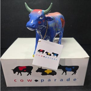 Cow Parade Figurines - Etsy