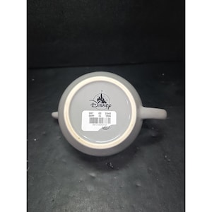 Taza de orejas de Mickey Mouse de Disney, acabado gris plateado brillante, 16 oz, coleccionable de Disney, taza de cerámica NWT imagen 7