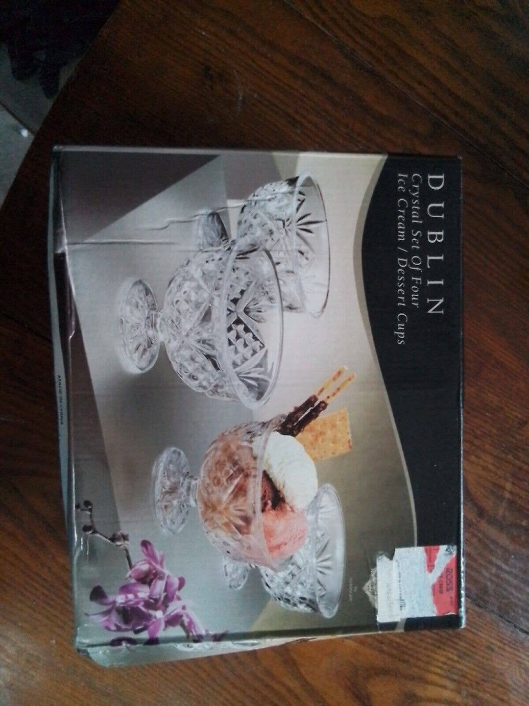 Godinger Shannon Dublin Crystal Desert Bowls / Goblets Set of Etsy