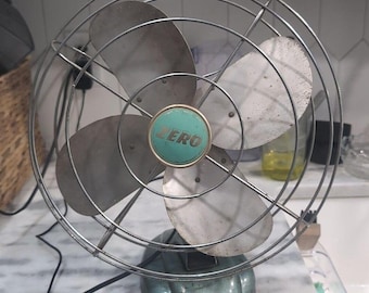 【Vintage】McGRAWELWCTRIC ZERO1275R 扇風機 Vintage Mcgraw Electric Zero Fan - Etsy