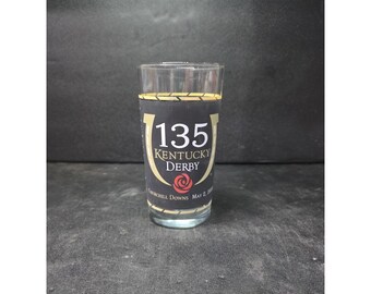Kentucky Derby Mint Julep Collector Souvenir Glass, 135th Churchill Downs Tumbler, Replacement Drinkware