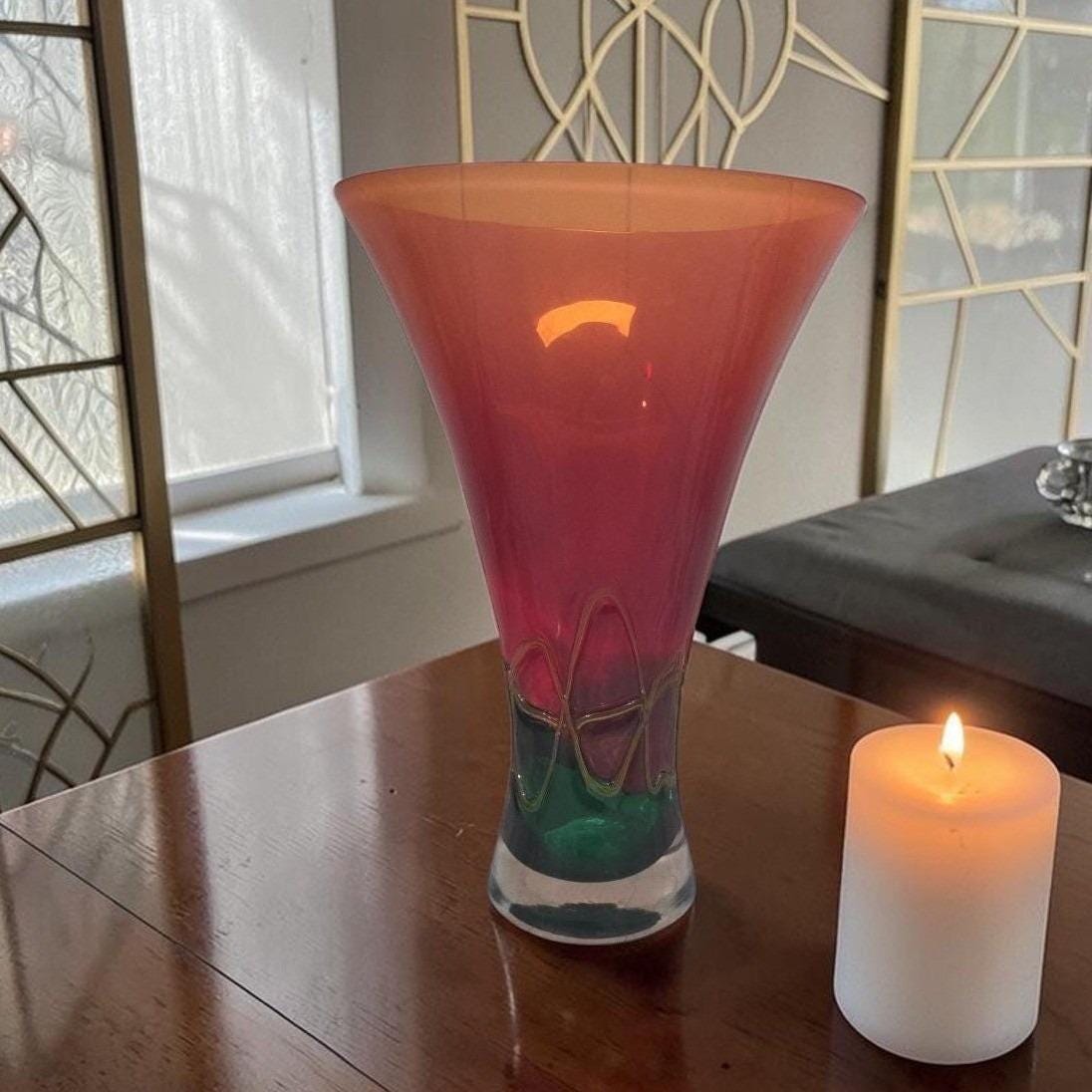 Barbini Murano Glass Vases - Etsy