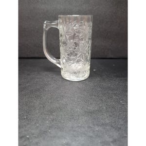 Princess House Fantasia Bierkrug, einzelnes Ersatzglas, Sammlerglas, Vintage Becher, Barware Geschenk
