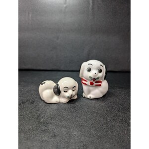 Ceramic Puppy Dog Statues, Small Vintage Dogs, Retro Home Decor, Collectible Dog Figurines, Pet Lover Gift
