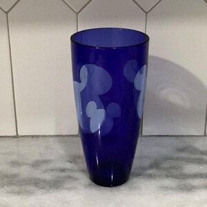 Disney Store Mickey Mouse Blue Tumbler, Vintage Disneyana Drinkware, Replacement Transparent Plastic Cup image 11