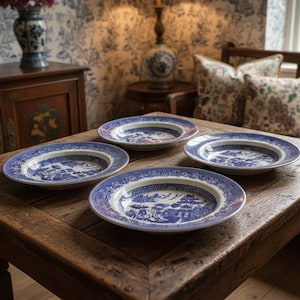 Blue Willow Bowls - Etsy