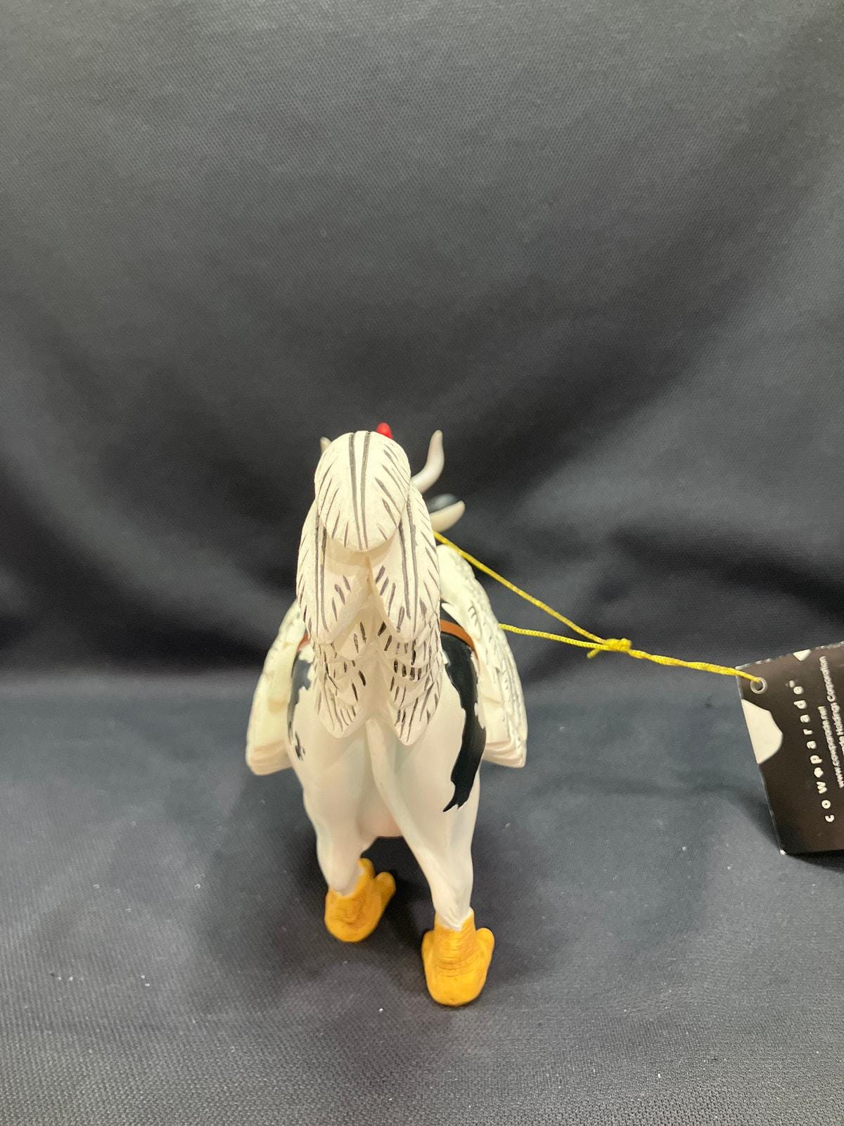 *限定*Cow-Moo-Flage Figure カウパレード Cow Parade Cow-moo-flage Cow Figurine, Westland Giftware
