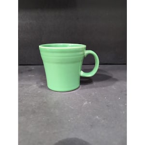 Fiestaware Meadow Green Tapered Coffee Mug, Fiesta Ware 15oz Mug, Kitchen Essential, Collector&#39;s Item