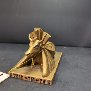 Cow Parade Egyptian Princess Cow Figurine, Westland Giftware, Collectible Figurine #9140, No Box
