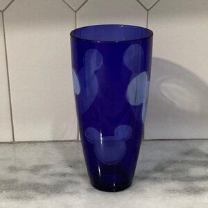 Disney Store Mickey Mouse Blue Tumbler, Vintage Disneyana Drinkware, Replacement Transparent Plastic Cup image 9