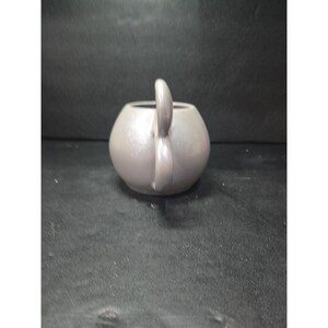 Taza de orejas de Mickey Mouse de Disney, acabado gris plateado brillante, 16 oz, coleccionable de Disney, taza de cerámica NWT imagen 4