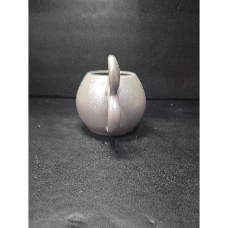 Taza de orejas de Mickey Mouse de Disney, acabado gris plateado brillante, 16 oz, coleccionable de Disney, taza de cerámica NWT imagen 4