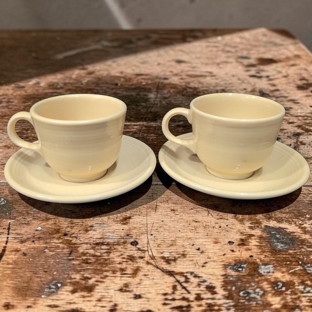 Fiesta vintage teacup and saucer - Etsy 日本