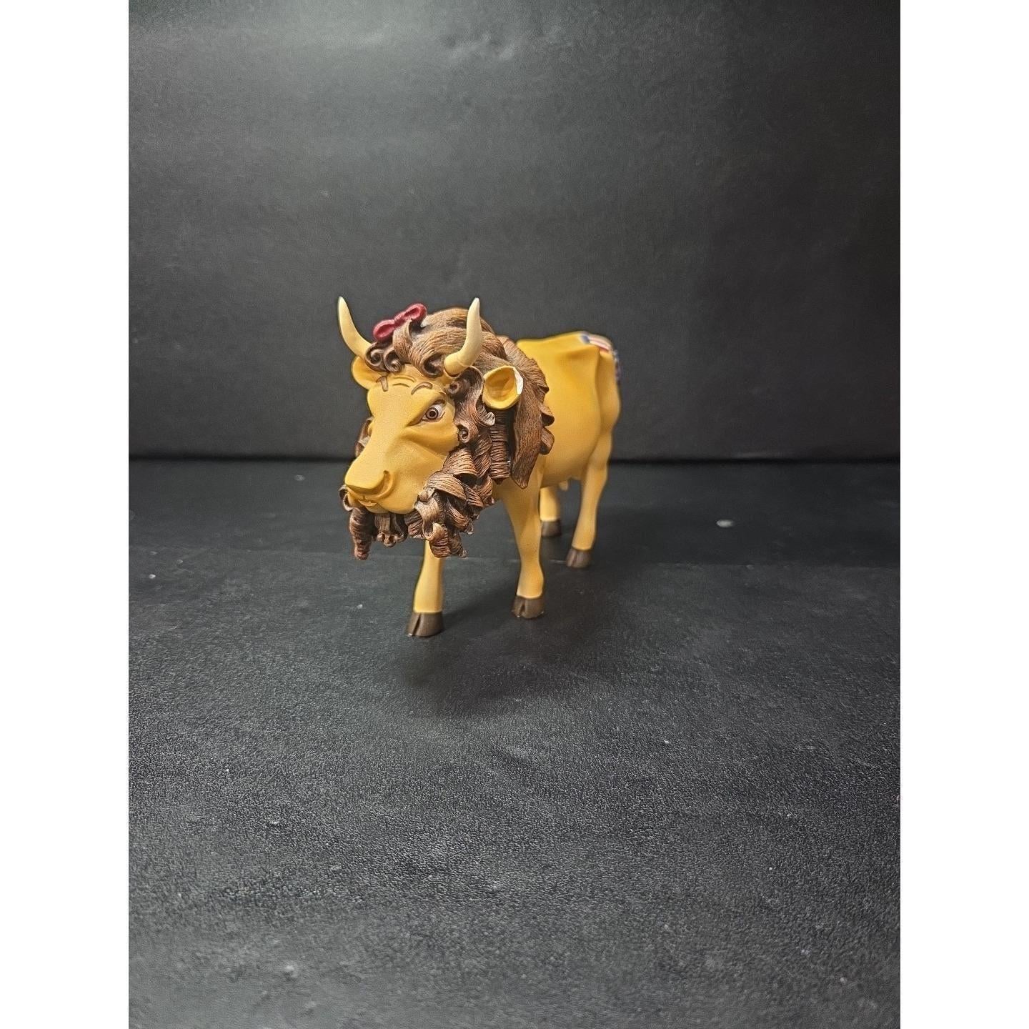 Cow Parade Cowardly Lion Cow Figurine, Westland Giftware, Wizard