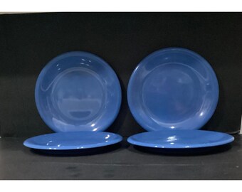 食器 20260410-6 DinnerSet BAKER HART & STUART Vintage Baker Hart Stuart Blue Set of 4 Dinner Plates 11
