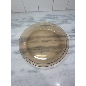 Pyrex Brown Glass Pie Plate, 9&quot; Pie Dish, Classic Bakeware, Collector&#39;s Kitchenware, Retro Kitchen Gift, #209