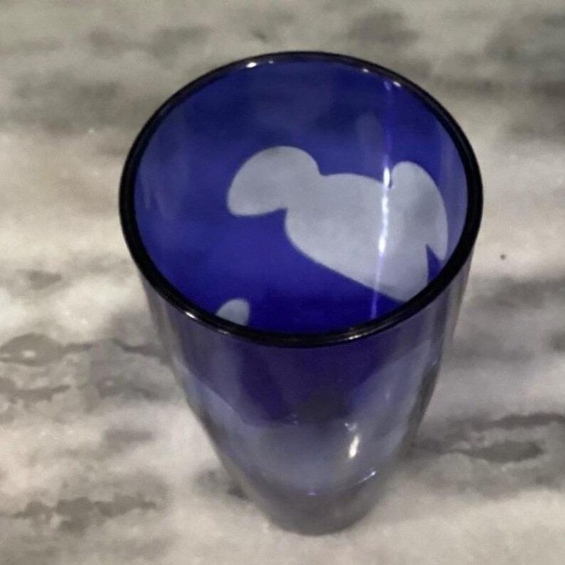Disney Store Mickey Mouse Blue Tumbler, Vintage Disneyana Drinkware, Replacement Transparent Plastic Cup image 6