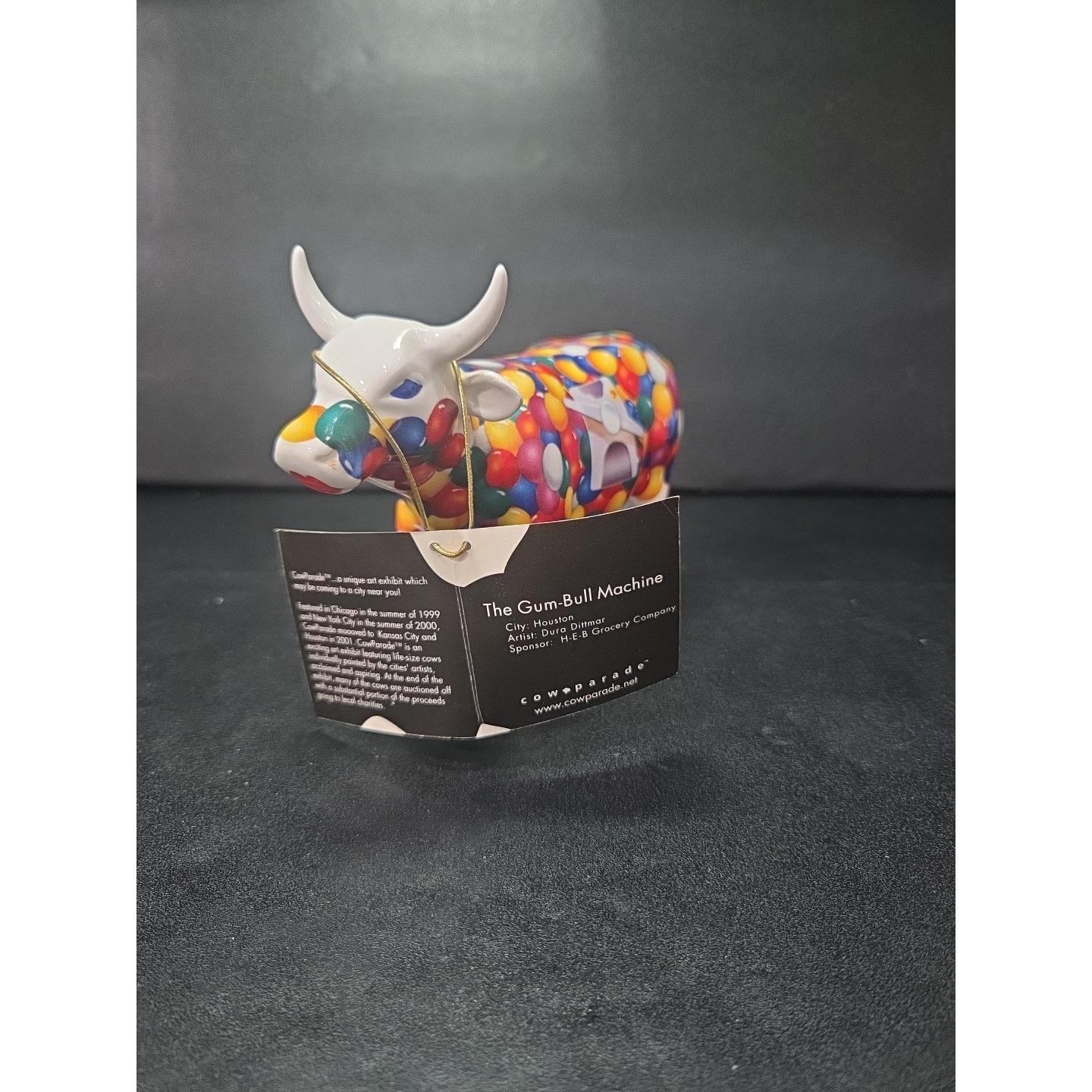 Cow Parade the Gum-ball Machine Cow Figurine, Westland