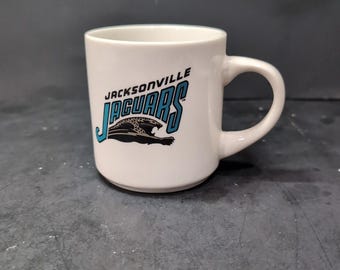 Jacksonville Jaguars Coffee Mug, Team Mug, NFL Jaguars Cup, Game Day Coffee Cup, Jaguars Fan Gift, Sports Collectible