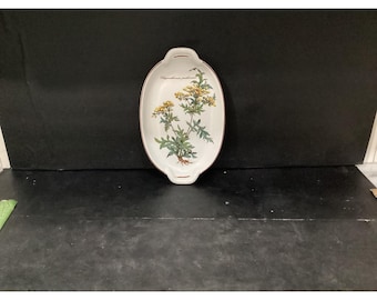 Villeroy & Boch Botanica Krysantemum parthenium Inlagd gurkfat med handtag