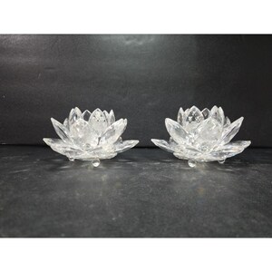 Swarovski crystal candle holders - Etsy 日本