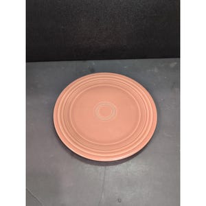 Fiestaware Retired Rose Salad Plate, Vintage Genuine Fiesta 9.5&quot;, Replacement Plate, Fiestaware Collector&#39;s Plate, Gift Idea