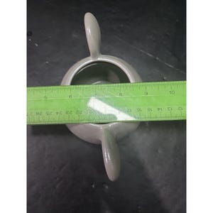 Taza de orejas de Mickey Mouse de Disney, acabado gris plateado brillante, 16 oz, coleccionable de Disney, taza de cerámica NWT imagen 8