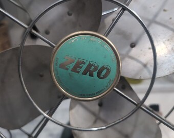 Mcgraw Zero Electric Desk Cage Fan 1275, Vintage Home Decor, Four