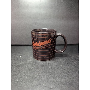 Feldene Pharma Drug Rep Ceramic Coffee Mug, Doctor Gift, Collectible Medical Professional Tea Cup