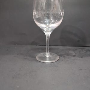 Lenox Candleglow Crystal Wine Goblet, Vintage Water Glass, Replacement Stemware, Classic Glassware, Retro Tableware