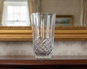 9" WATERFORD Crystal Marquis Markham Vase Germany Heavy