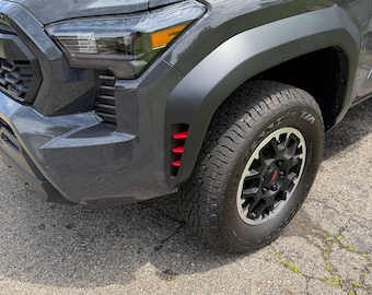Inserciones de ventilación para guardabarros de Toyota Tacoma de 4.ª generación, juego completo, solo para modelos TRD (deportivos/todoterreno).