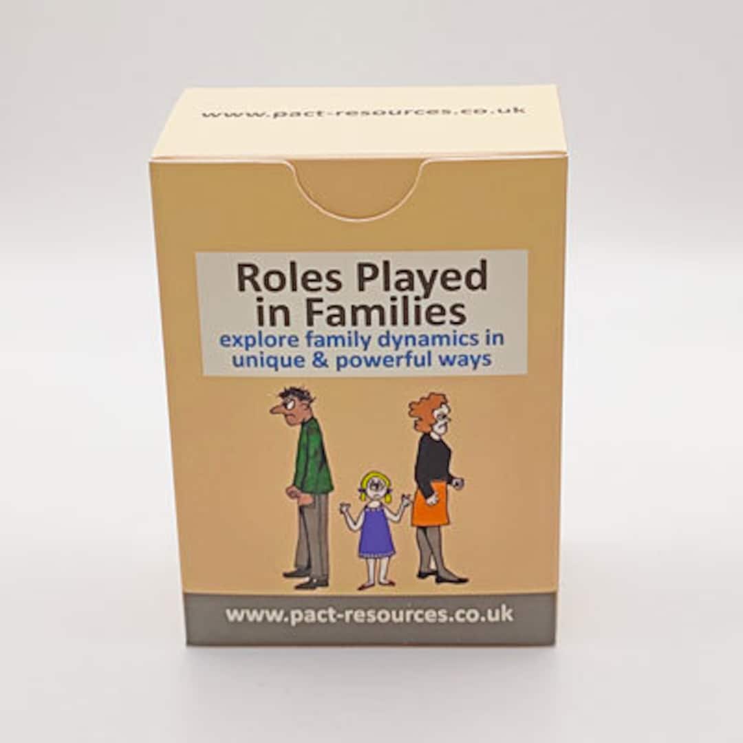 Roles Played in Families Cards for Counsellors, Therapists ...