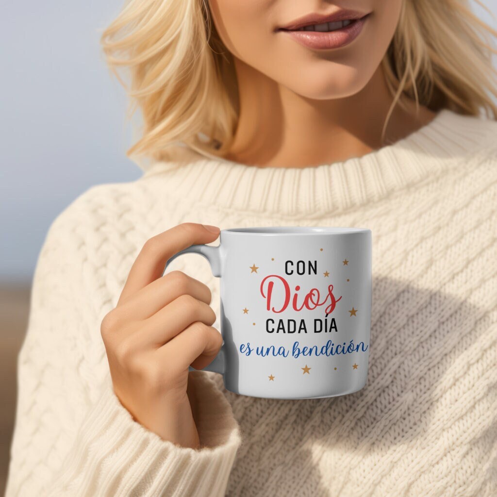 Mug With Christian Message, Gifts of Faith, Message From God: with God ...