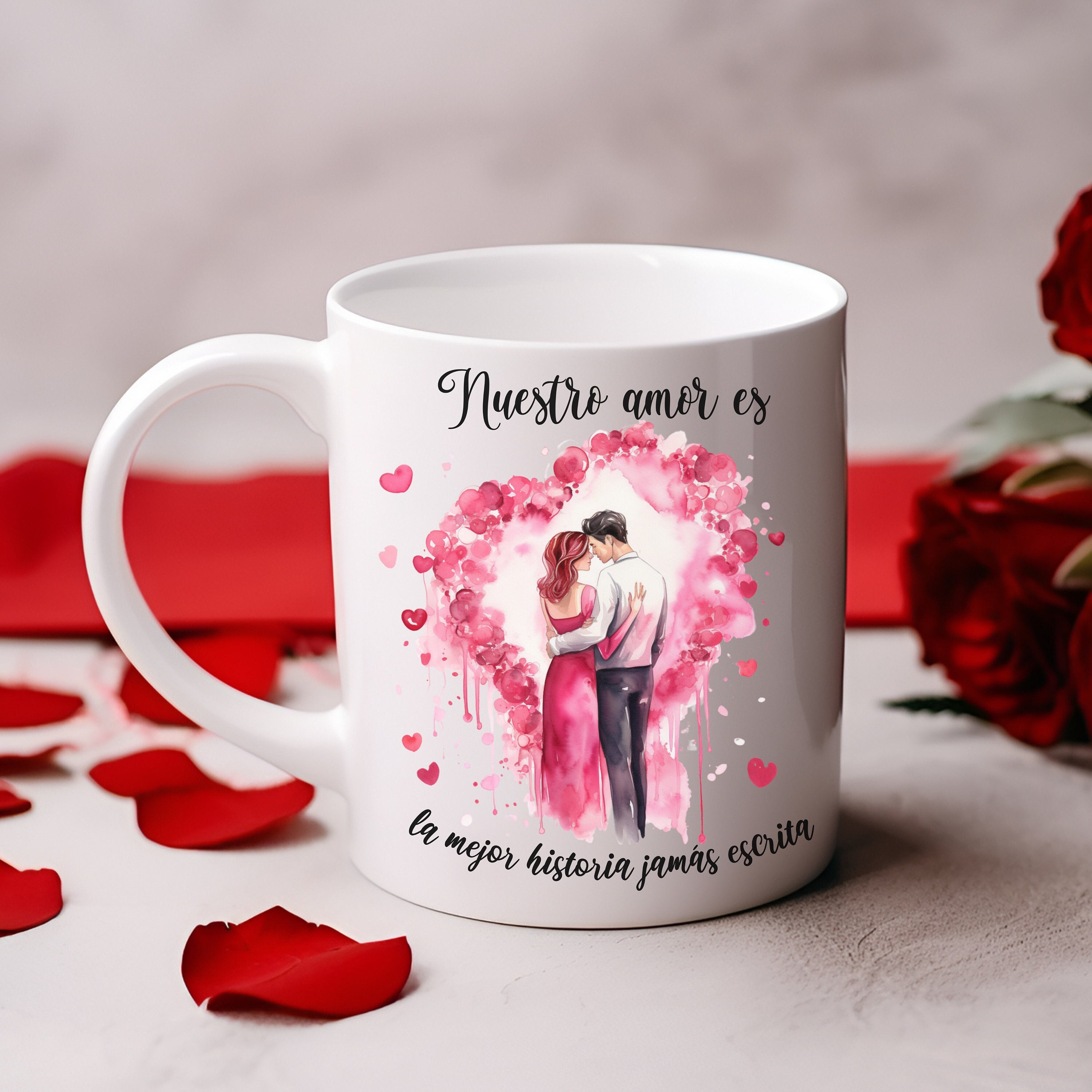 San Valentin Regalos Originales Para Mujer Hombre | Caja de Regalo Original  Útil de Primera Calidad Taza Para el Señora y Caballero Termo Cajas