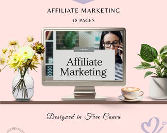 Guía de marketing de afiliados para principiantes (ebook) / Estrategia de ingresos pasivos + Planificador gratuito en PDF