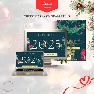 Festive Christmas Instagram Template | Boost Your Holiday Engagement with Customizable Christmas Social Media Posts