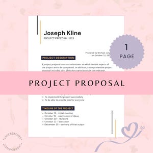 Interior Design Project Proposal Template: Professional Client Presentation (PDF File & Canva Editable)