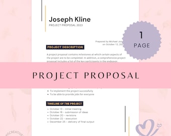 Plantilla de propuesta de proyecto de diseño de interiores: Presentación profesional para el cliente (archivo PDF y editable en Canva)